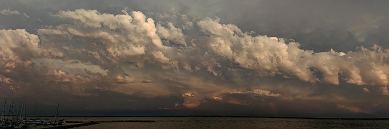 Cloudscape 2019 July 15 Washburn Marina